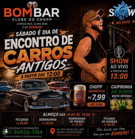 ENCONTRO DE CARROS ANTIGOS